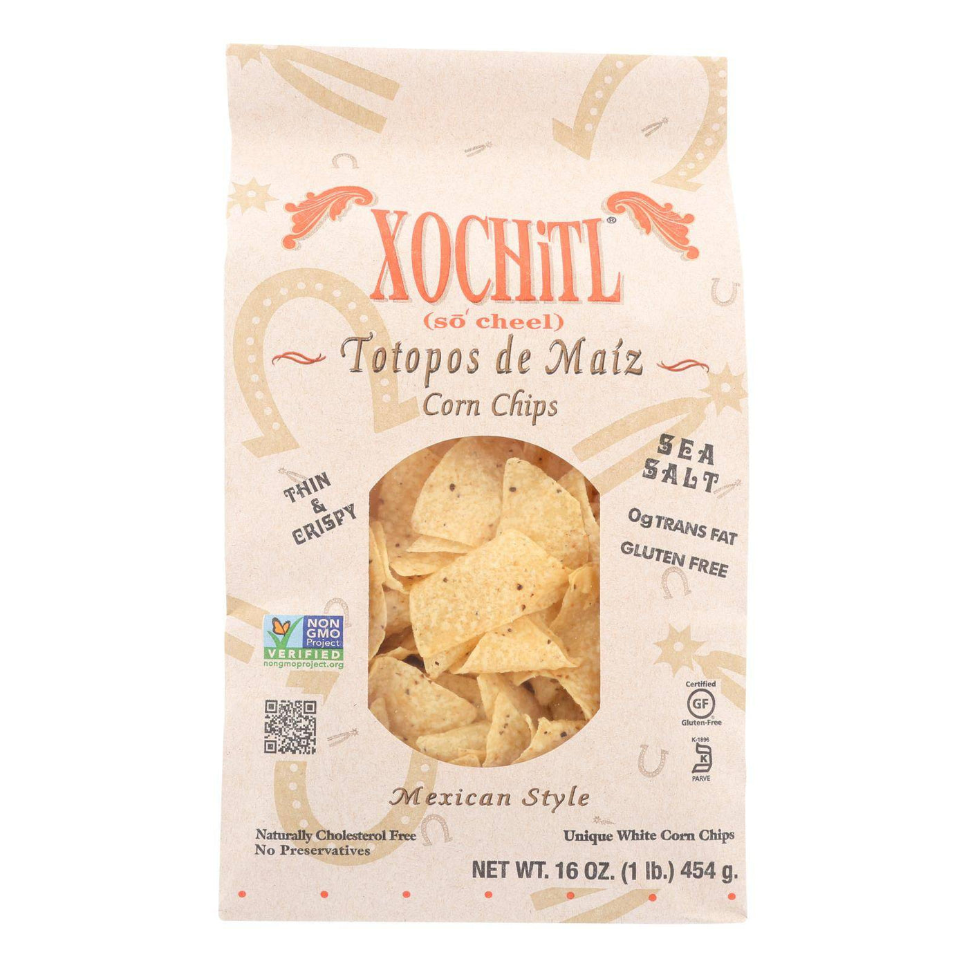 Buy Xochitl Corn Chips - Salted - Case Of 9 - 16 Oz.  at OnlyNaturals.us