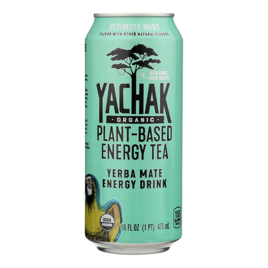 Yachak - Yerba Mate Ultim Mint - Case Of 12-16 Fz | OnlyNaturals.us