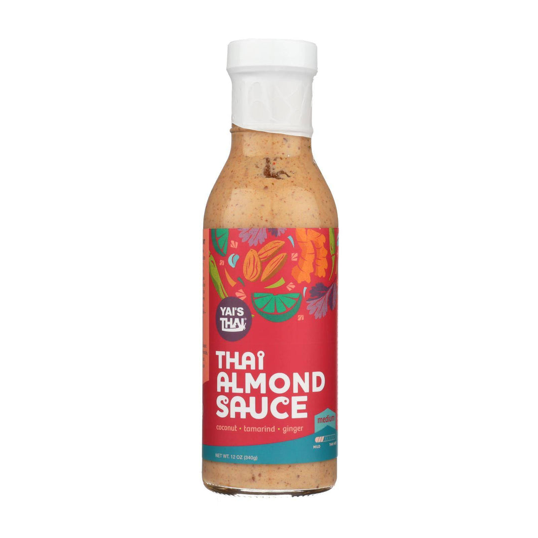 Yai's Thai Sauce - Thai Almond - Case Of 6 - 12 Oz | OnlyNaturals.us