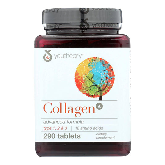 Youtheory Collagen - Type 1 And 2 And 3 - 290 Tablets | OnlyNaturals.us