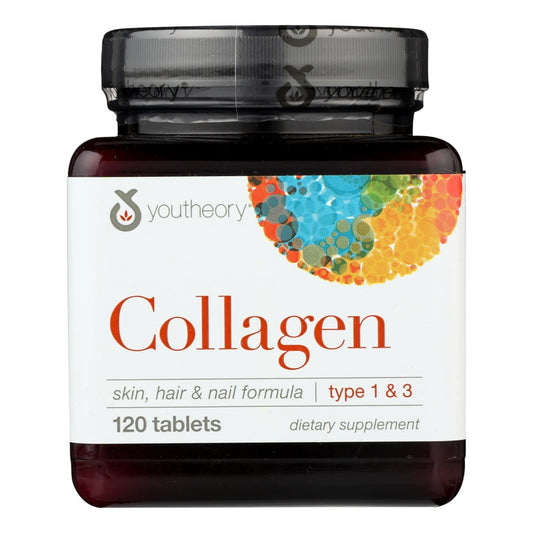 Youtheory Collagen - Type 1 And 3 - 120 Tablets | OnlyNaturals.us