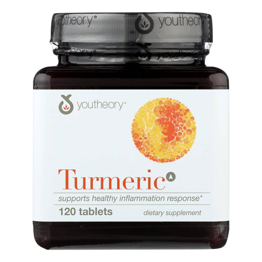 Youtheory Turmeric - Advanced Formula - 120 Tablets | OnlyNaturals.us