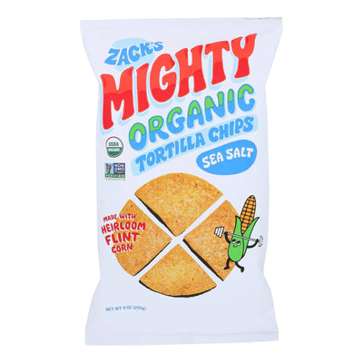 Zack's Mighty - Tort Chips Ss Flnt Corn - Case Of 9-9 Oz | OnlyNaturals.us