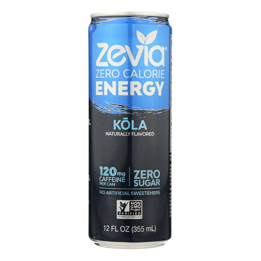 Buy Zevia Zero Calorie Energy Drink - Cola - Case Of 12 - 12 Fl Oz  at OnlyNaturals.us