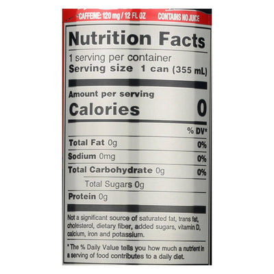 Zevia Zero Calorie Energy Drink - Grapefruit - Case Of 12 - 12 Fl Oz | OnlyNaturals.us