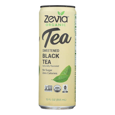 Zevia - Tea Black - Case Of 12 - 12 Fz | OnlyNaturals.us