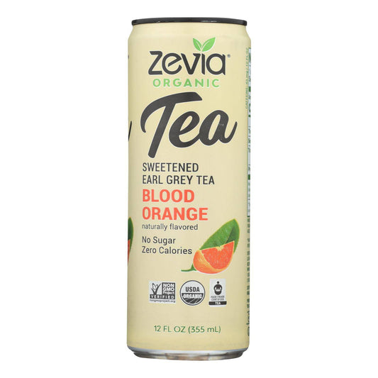 Zevia - Tea Erl Gry Bld Orange - Case Of 12 - 12 Fz | OnlyNaturals.us