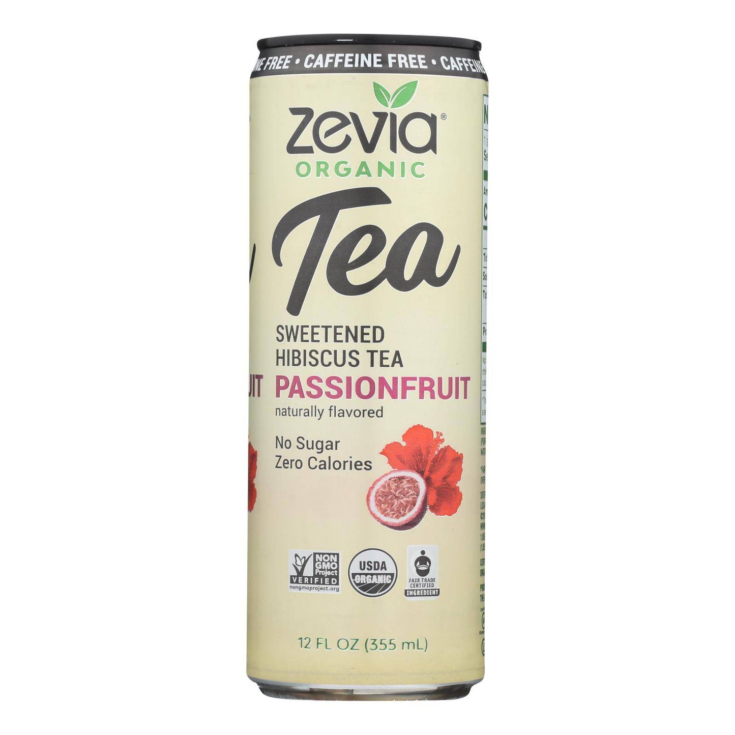 Zevia - Tea Hibscs Pssnfrt Cf - Case Of 12 - 12 Fz | OnlyNaturals.us