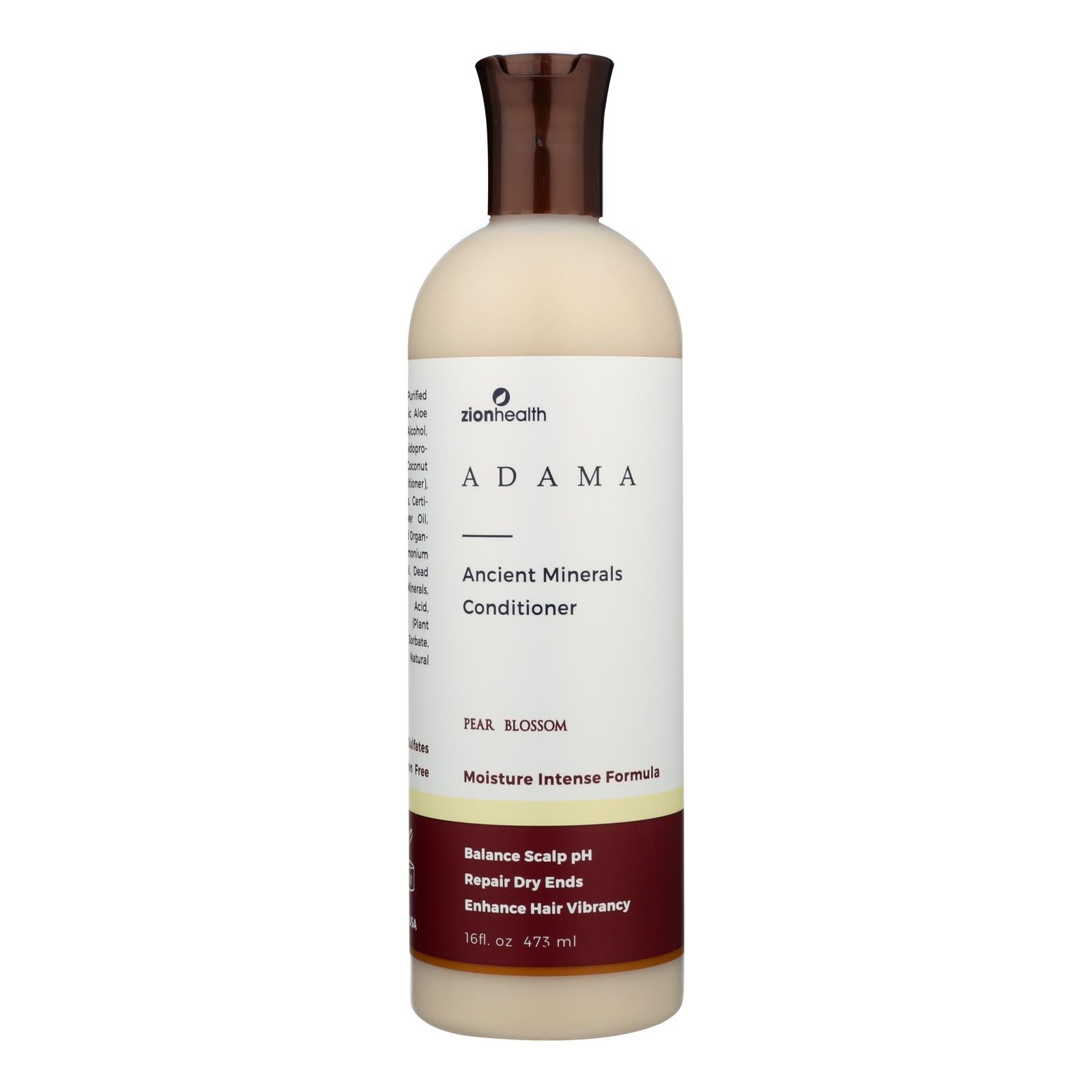 Buy Zion Health Adama Clay Minerals Conditioner - 16 Fl Oz  at OnlyNaturals.us