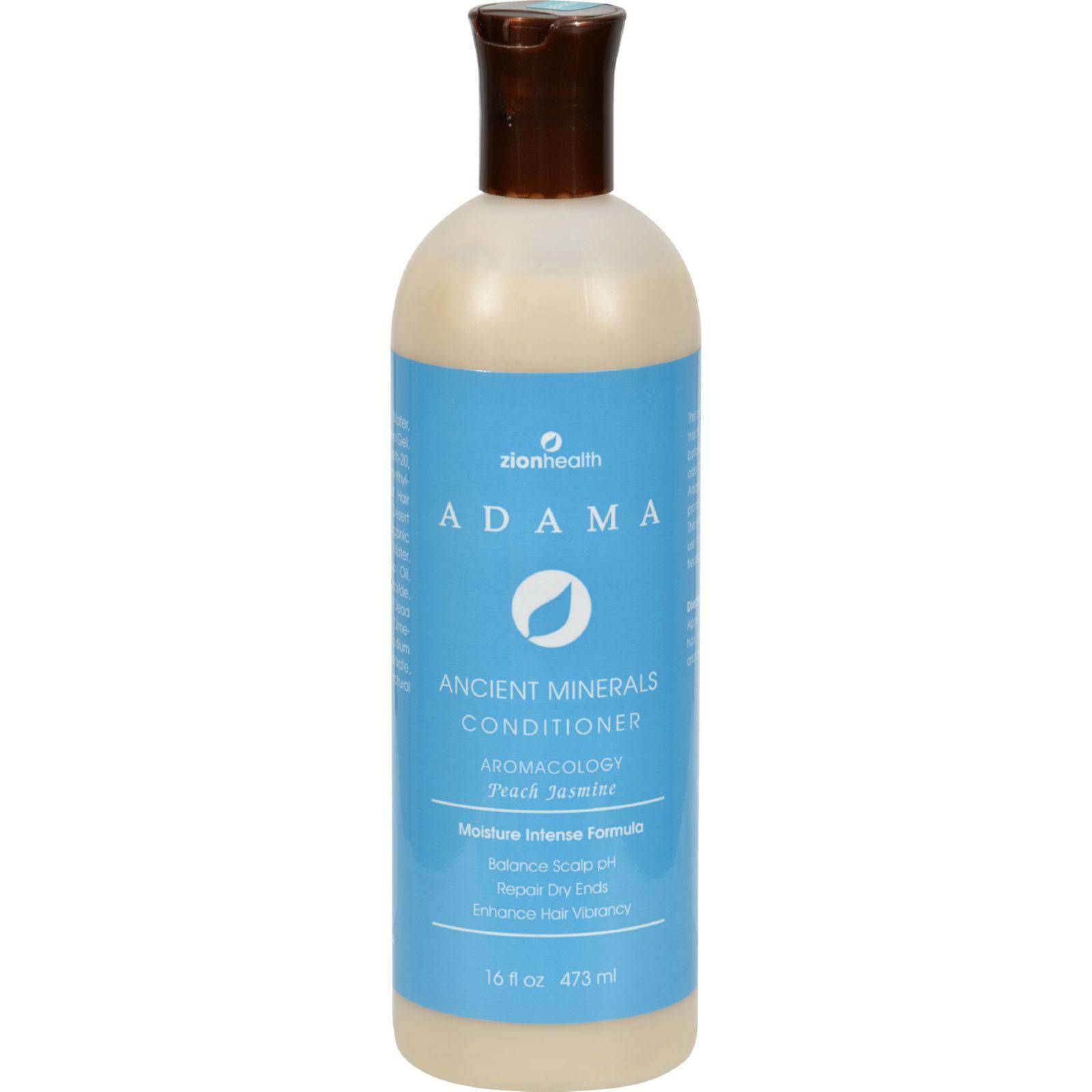 Buy Zion Health Adama Clay Minerals Conditioner Peach Jasmine - 16 Fl Oz  at OnlyNaturals.us